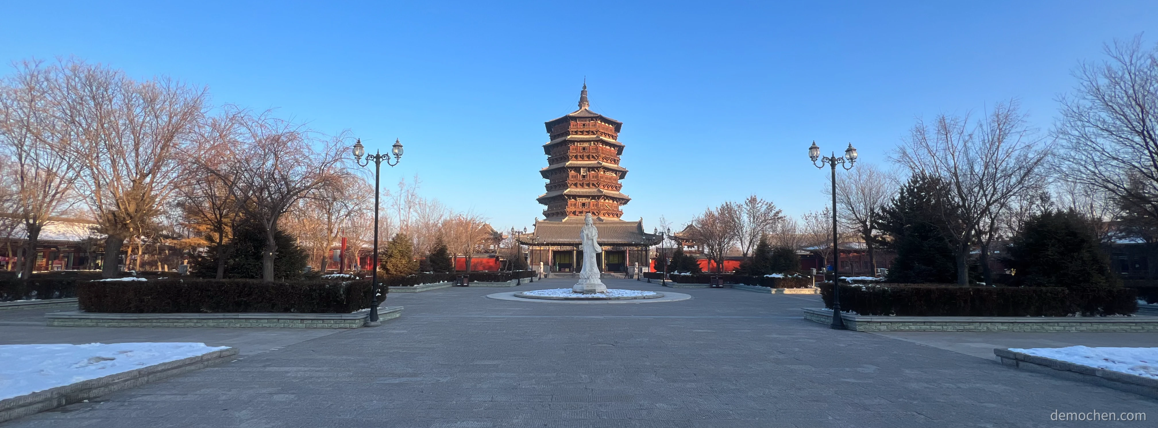 应县木塔全貌