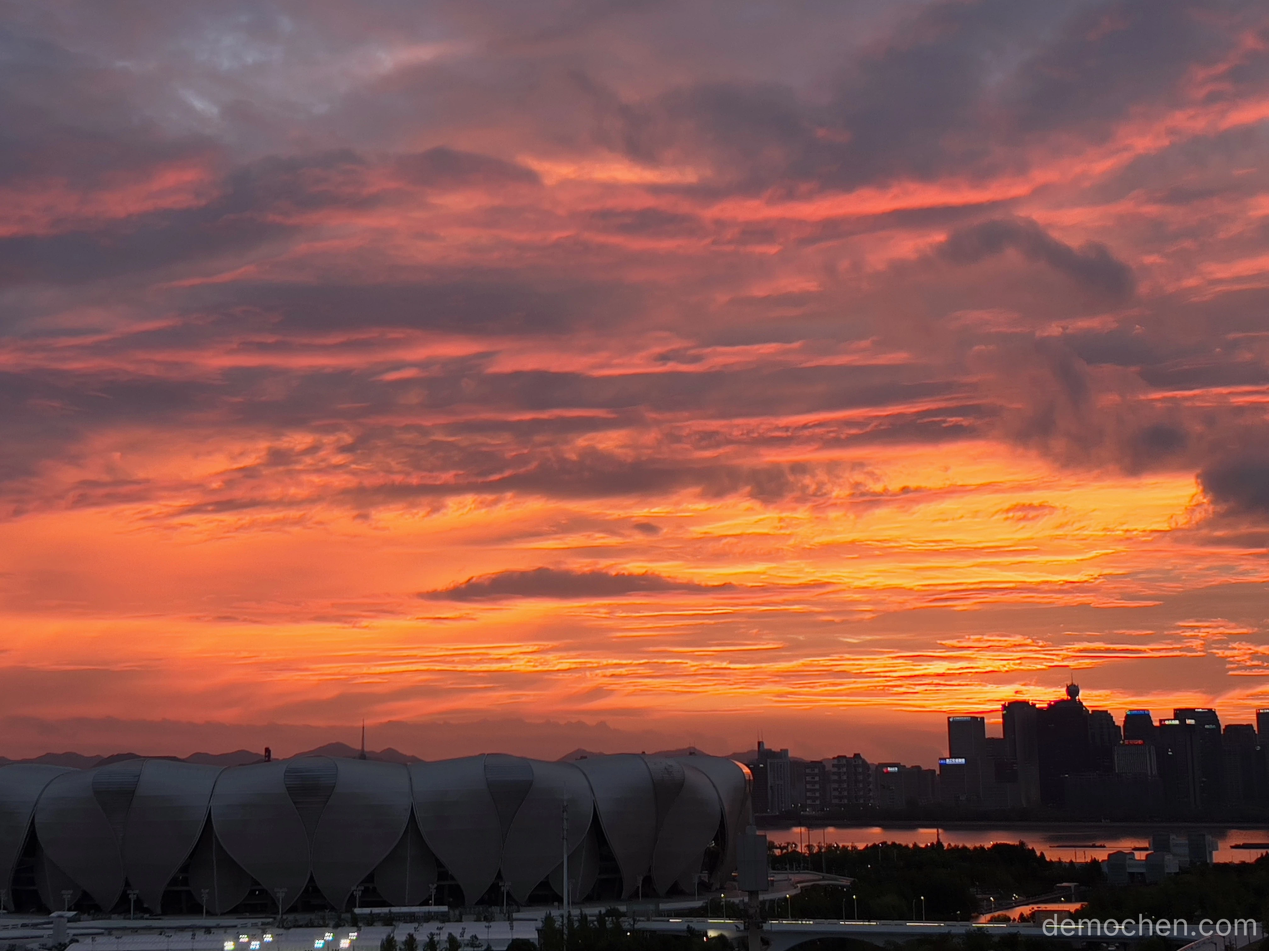 杭州夕阳